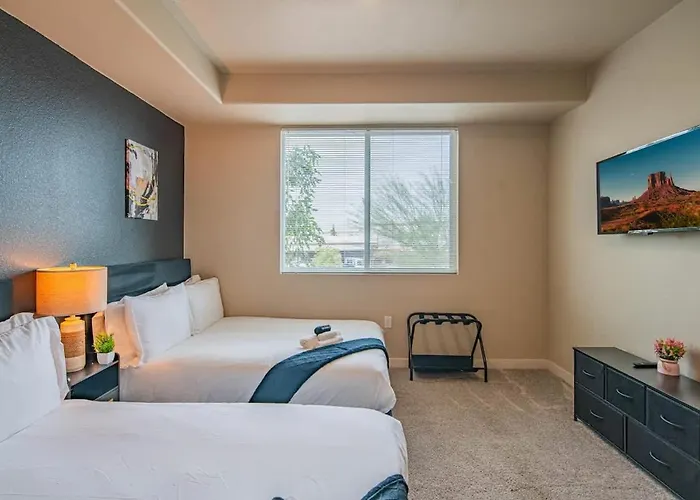 Sleek2bdpool Gym Parking Wd Sleeps8 Apartment Tempe